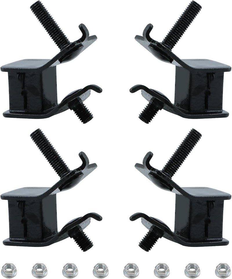 KIKITE Generator Anti Vibration Rubber Mount for 2000w 3000w 3500w 4000w 4750w Compatible with Champion Firman Predator Open-frame Generators Shock-Absorbing Feet 4 Pcs (2 left and 2 right) - Image 1